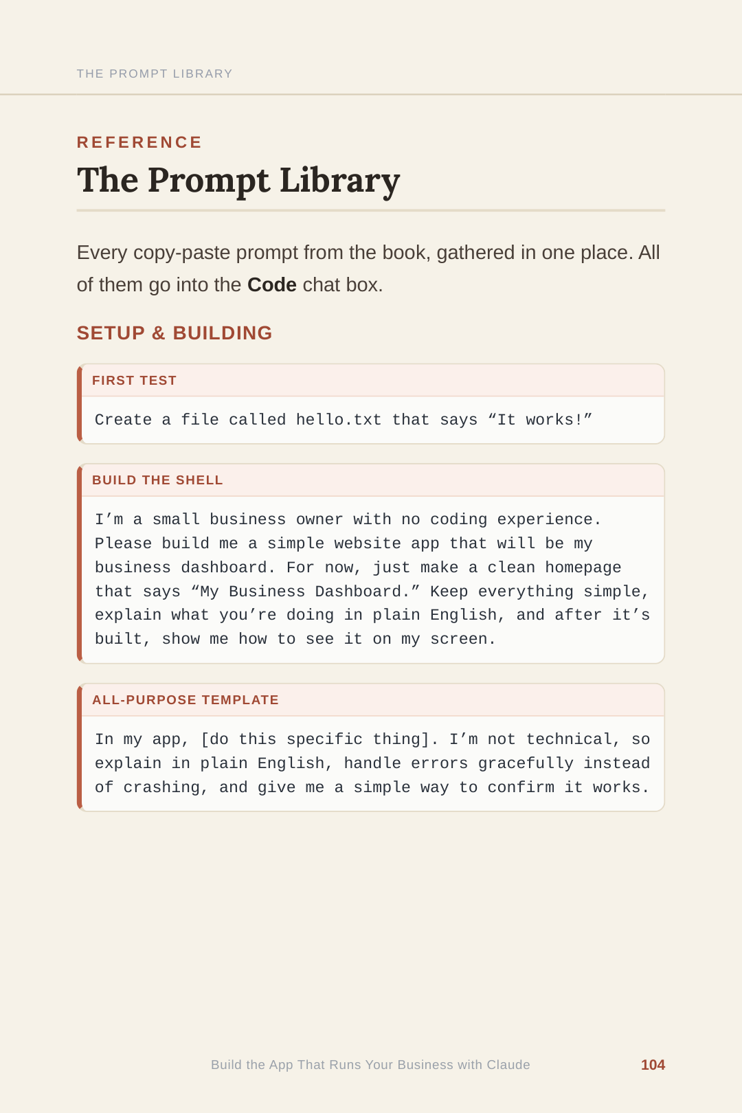 The Prompt Library